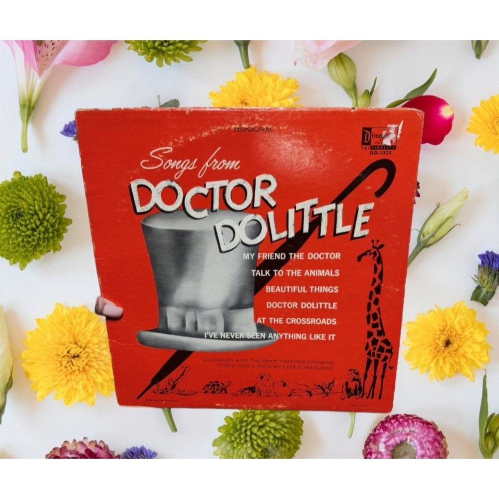 Disneys Doctor Dolittle 1967 Vinyl Record
